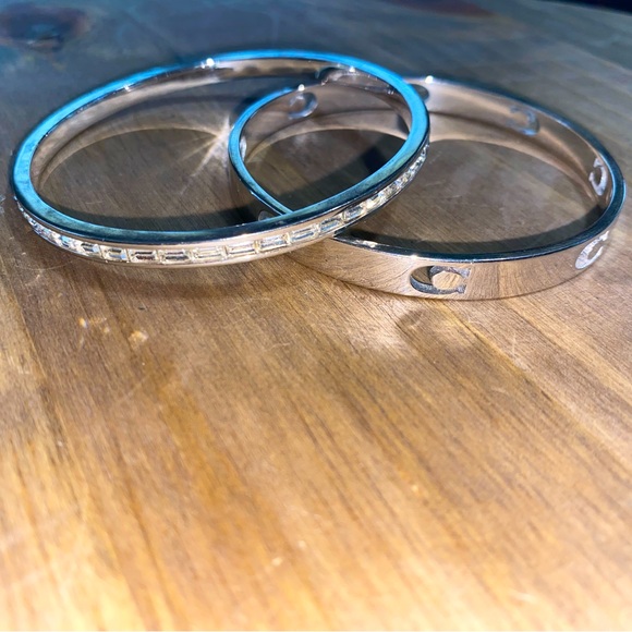 Coach Silver Bangles, 2 - Picture 1 of 4